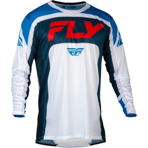 FLY Racing Lite 2024 motocross mez piros-fehér-kék kiárusítás