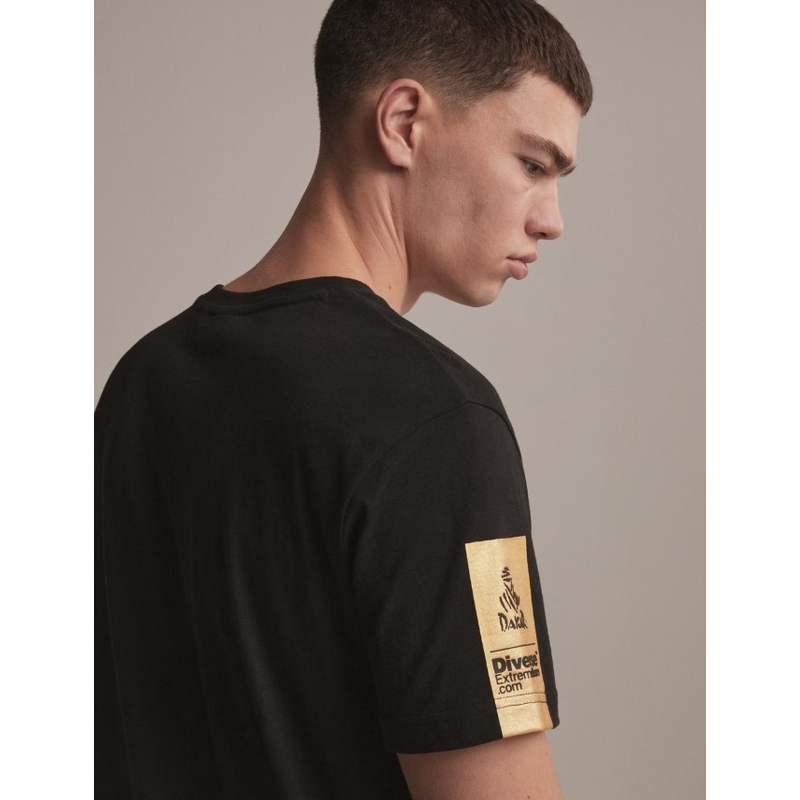 DAKAR DKR VIP CR póló fekete