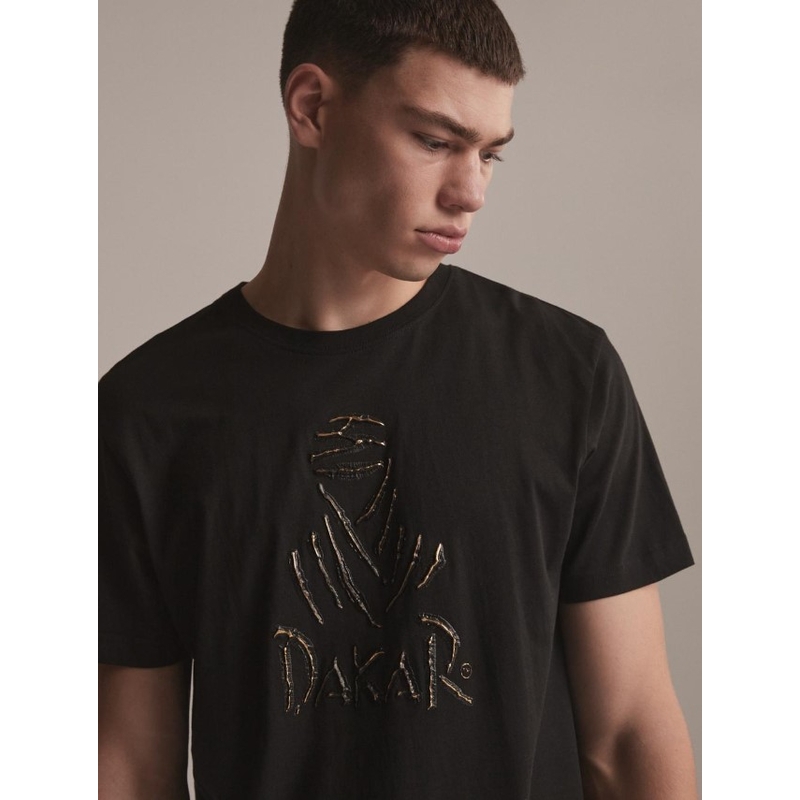 DAKAR DKR VIP CR póló fekete