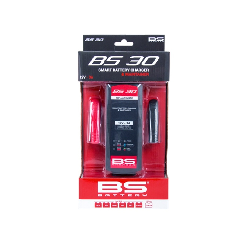 Akkumulátor töltő BS-BATTERY SMART (suitable also for Lithium) 12V 3A