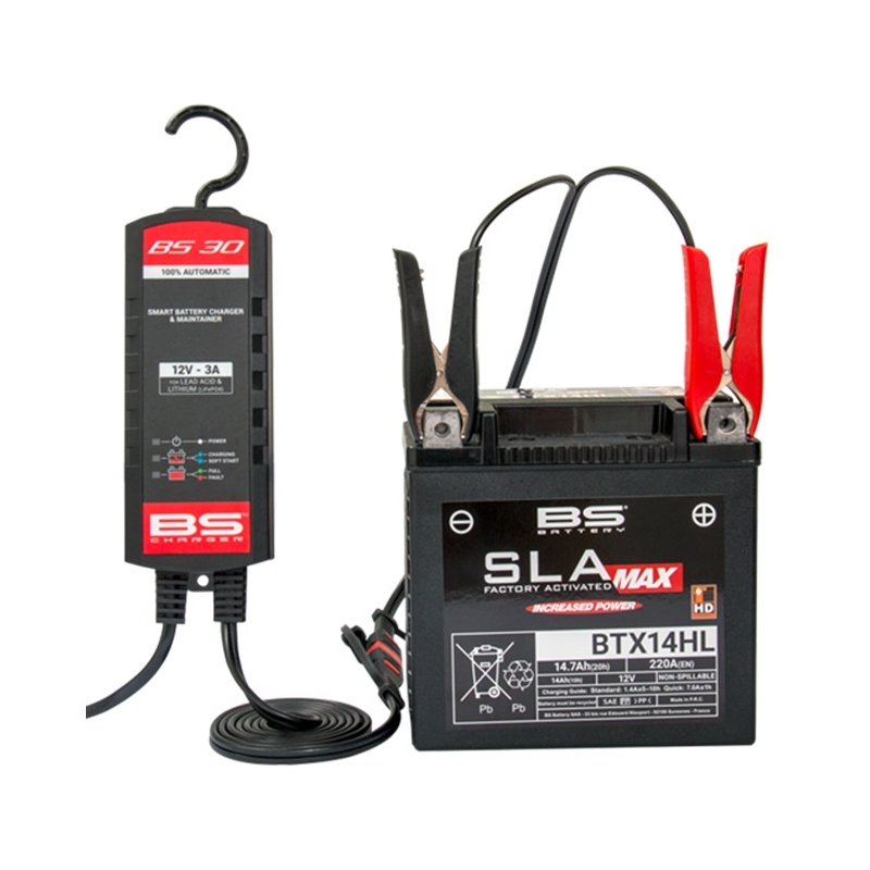 Akkumulátor töltő BS-BATTERY SMART (suitable also for Lithium) 12V 3A
