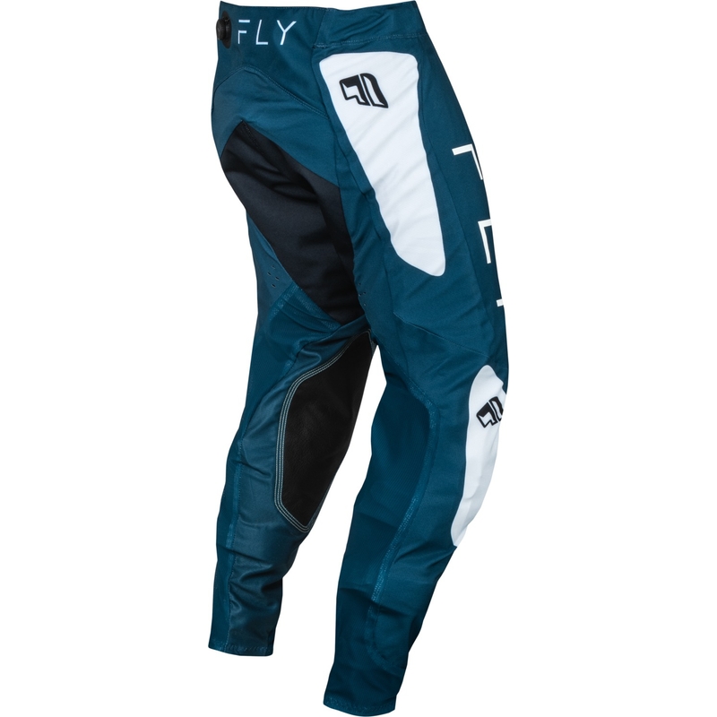 FLY Racing Evolution DST motocross nadrág kék-fehér
