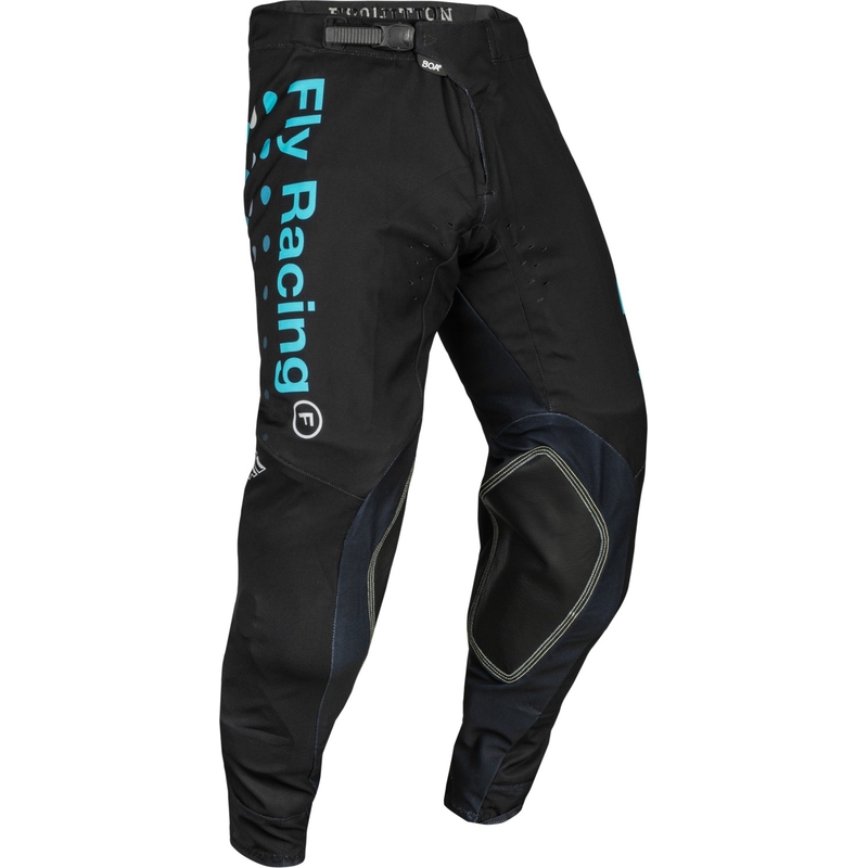 FLY Racing Evolution DST motocross nadrág fekete-kék