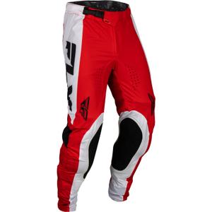 FLY Racing Lite 2024 motokrossz nadrág piros-fehér-fekete