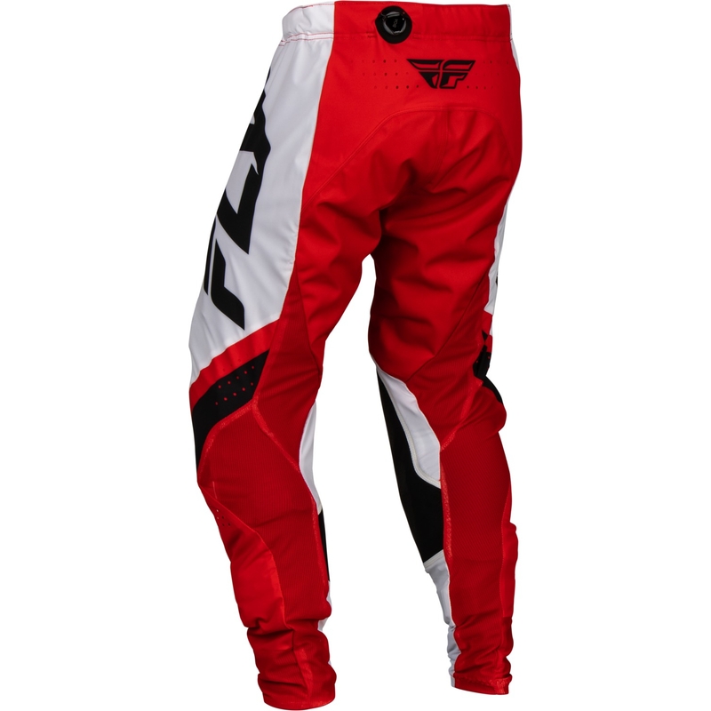 FLY Racing Lite 2024 motokrossz nadrág piros-fehér-fekete