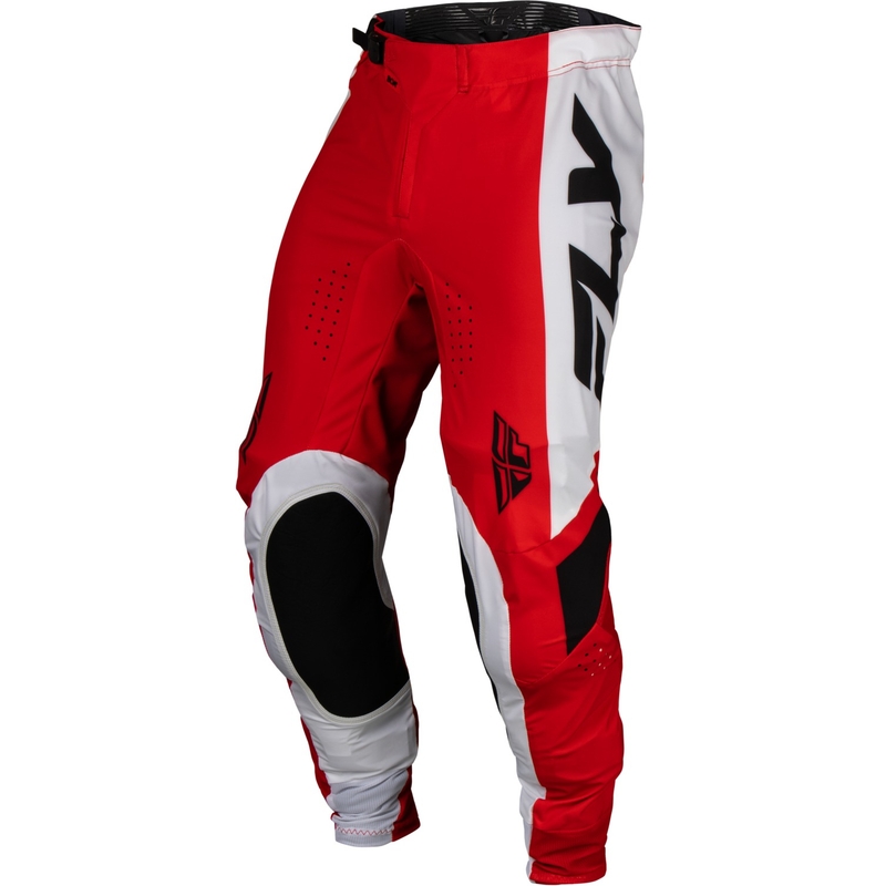 FLY Racing Lite 2024 motokrossz nadrág piros-fehér-fekete