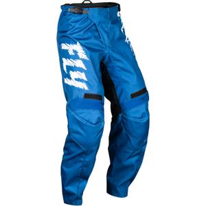 FLY Racing F-16 2024 gyerek motocross nadrág kék-fehér
