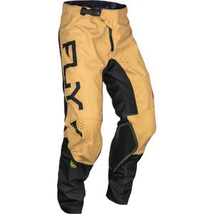 FLY Racing Kinetic Reload 2024 gyerek motorcross nadrág sárga-fekete-fluo sárga