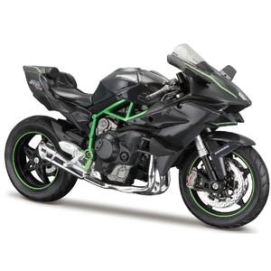 Maisto Kawasaki Ninja H2 R 1:12 motorkerékpár modell álvánnyal