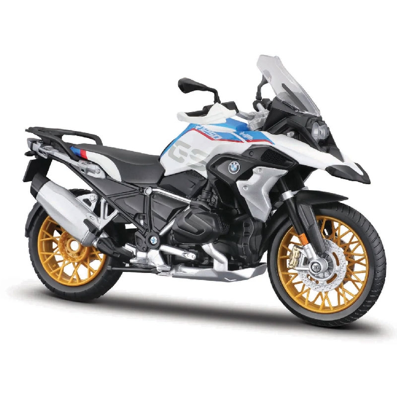 Maisto BMW R1250 GS 1:12 motorkerékpár modell állvánnyal