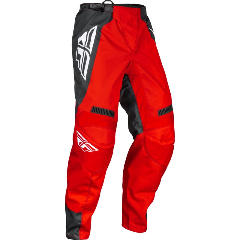 FLY Racing F-16 2024 motokrossz nadrág piros-szürke-fehér