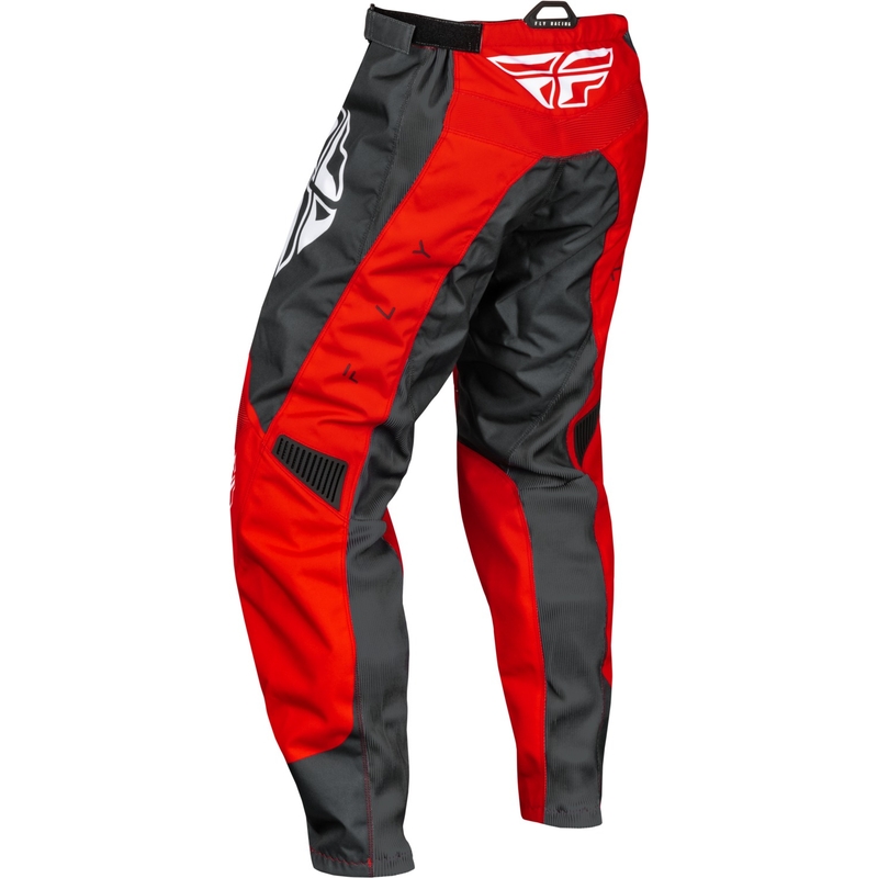 FLY Racing F-16 2024 motokrossz nadrág piros-szürke-fehér