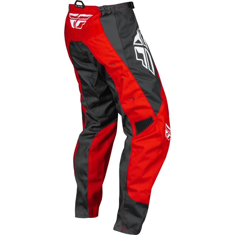 FLY Racing F-16 2024 motokrossz nadrág piros-szürke-fehér