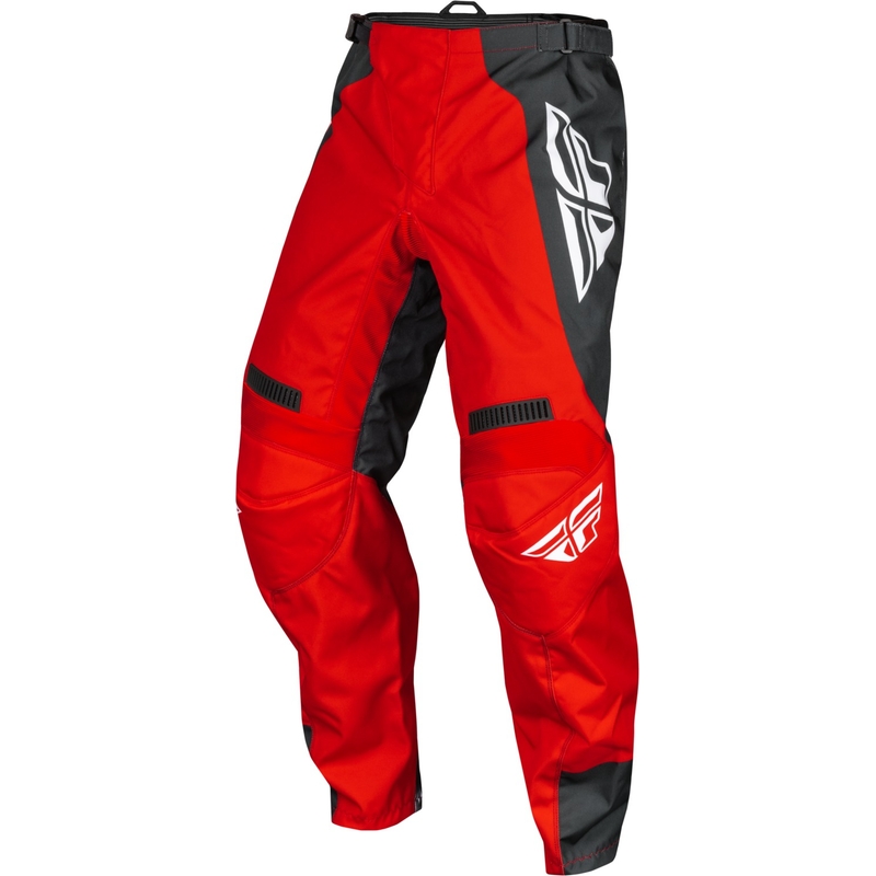 FLY Racing F-16 2024 motokrossz nadrág piros-szürke-fehér