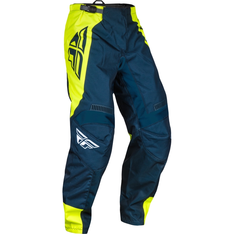 FLY Racing F-16 2024 motokrossz nadrág kék-fluo sárga-fehér