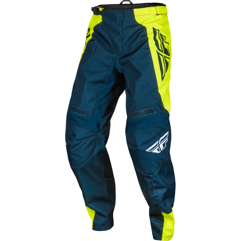 FLY Racing F-16 2024 motokrossz nadrág kék-fluo sárga-fehér