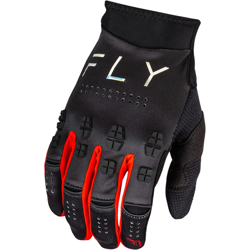 FLY Racing Evolution DST 2024 motokrossz kesztyű fekete-piros