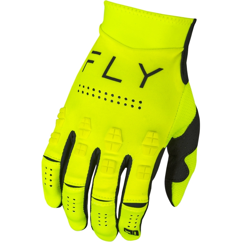 FLY Racing Evolution DST 2024 motokrossz kesztyű fluo sárga-fekete