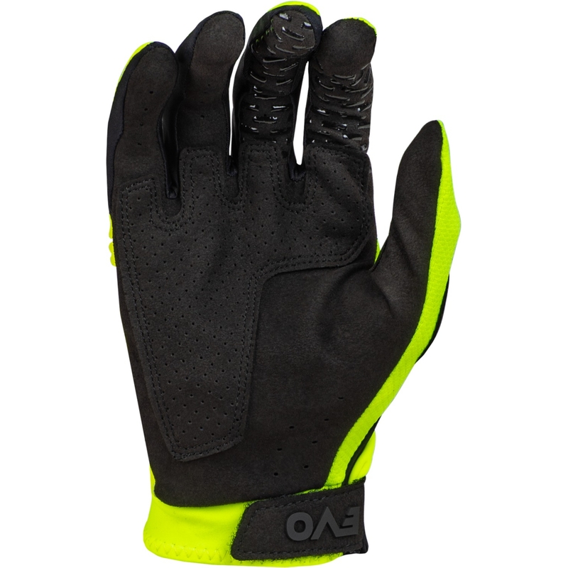 FLY Racing Evolution DST 2024 motokrossz kesztyű fluo sárga-fekete