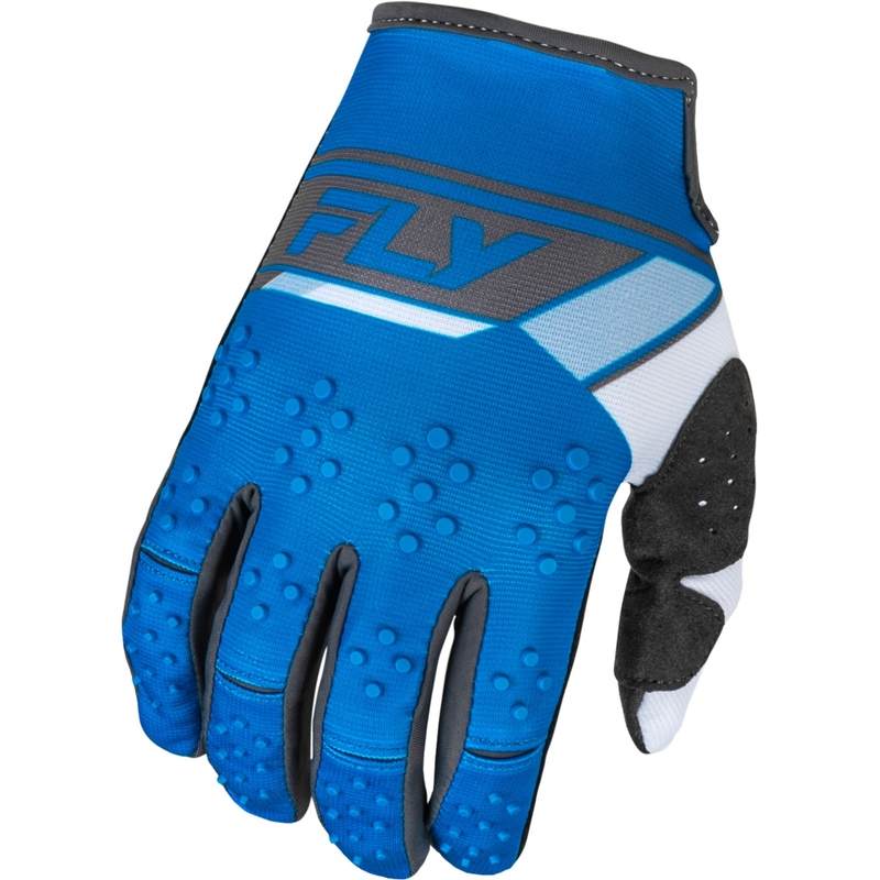 FLY Racing Kinetix Prix 2024 motokrossz kesztyű kék-szürke