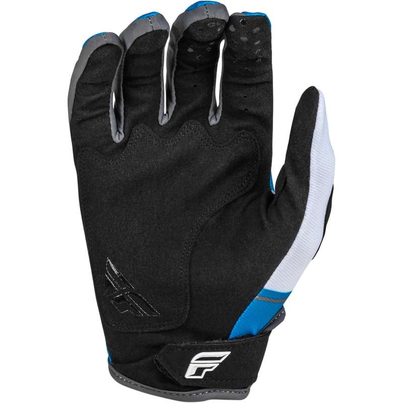 FLY Racing Kinetix Prix 2024 motokrossz kesztyű kék-szürke