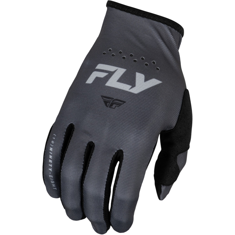FLY Racing Lite 2024 motokrossz kesztyű szürke-fekete