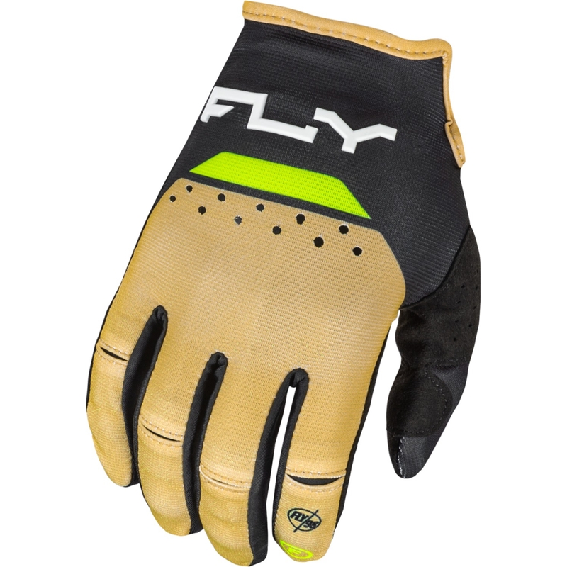 FLY Racing Kinetic Reload motokrossz kesztyű sárga-fekete-fluo sárga