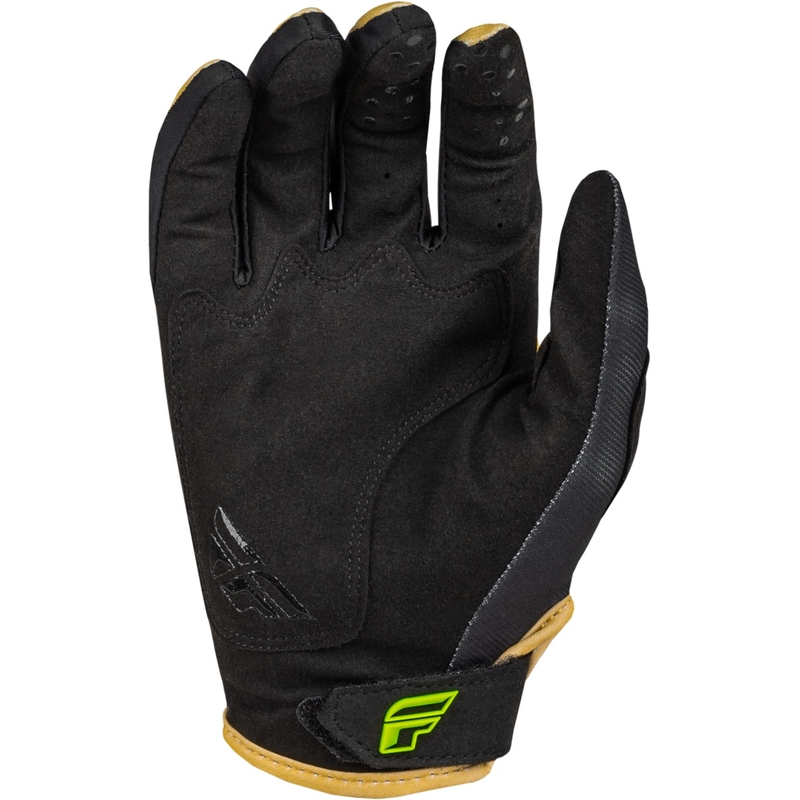 FLY Racing Kinetic Reload motokrossz kesztyű sárga-fekete-fluo sárga