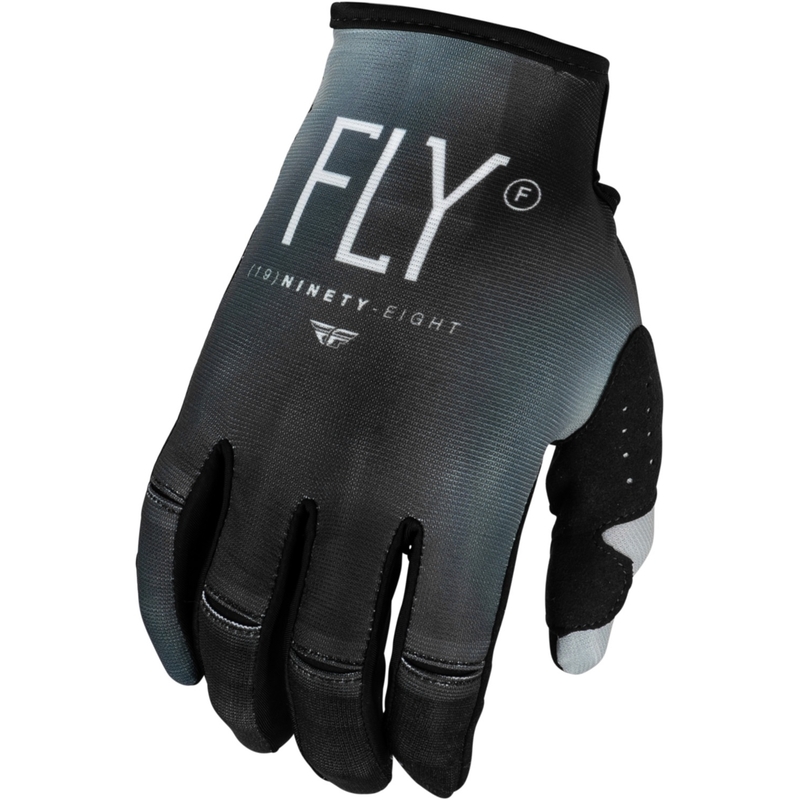 FLY Racing Kinetic Prodigy 2024 gyerek motokrossz kesztyű fekete-szürke