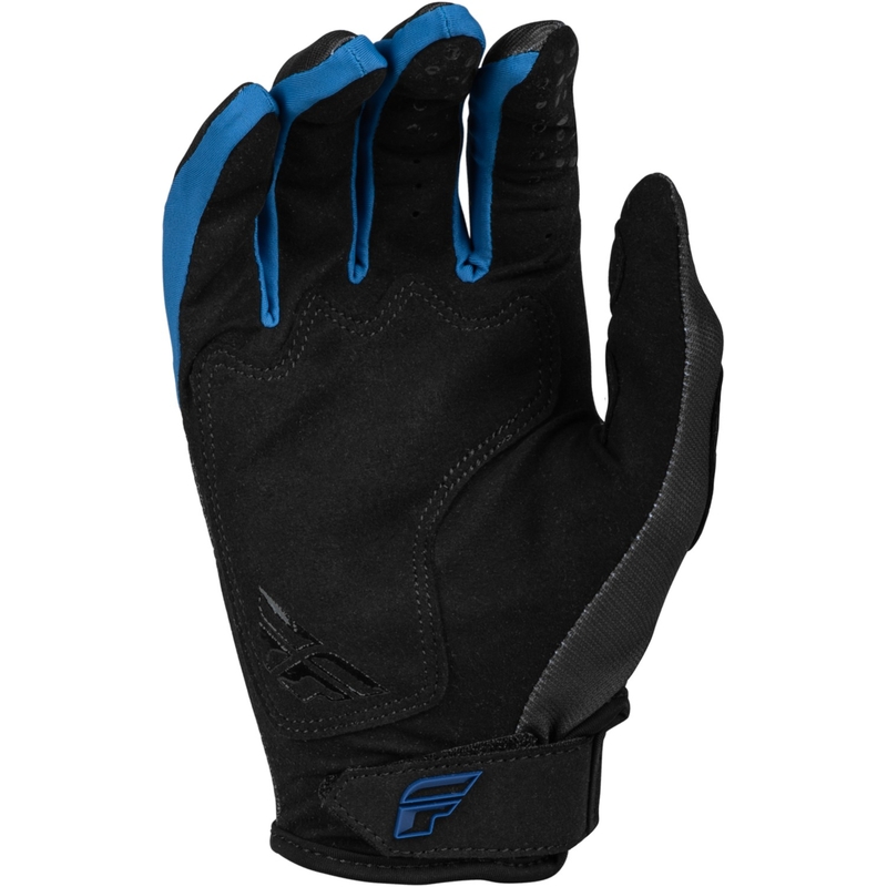 FLY Racing Kinetic Prodigy 2024 gyerek motokrossz kesztyű szürke-fluo zöld-kék