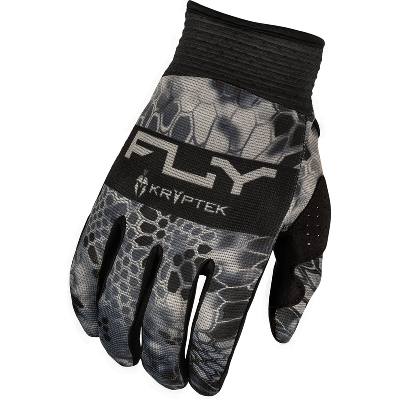 FLY Racing F-16 Kryptek 2024 motokrossz kesztyű szürke-fekete