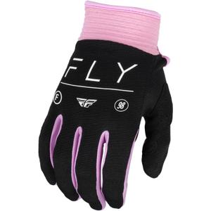 FLY Racing F-16 2024 női motocrossz kesztyű fekete-rózsaszín