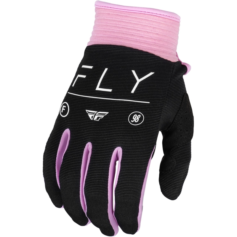 FLY Racing F-16 2024 női motocrossz kesztyű fekete-rózsaszín