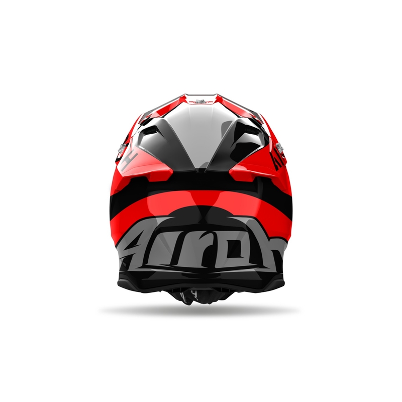 Airoh Twist 3 King motokrossz sisak piros fényes
