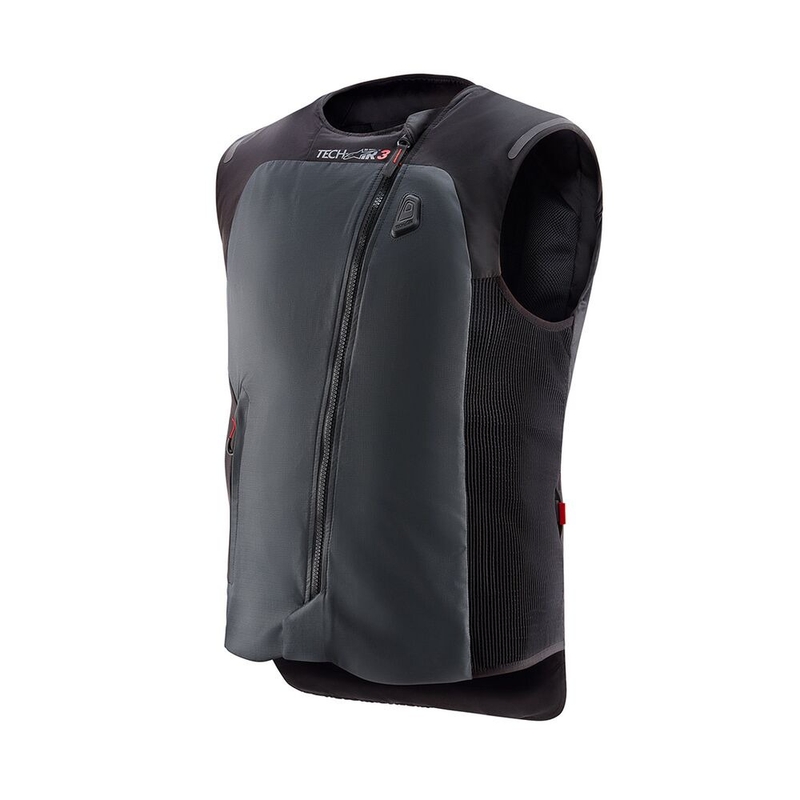 Alpinestars TECH-AIR®3 rendszerű légzsákmellény fekete-sötétszürke