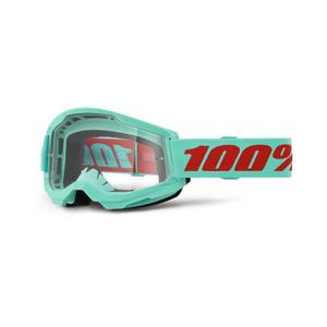 100% STRATA 2 New Maupiti motocross szemüveg (átlátszó plexi)
