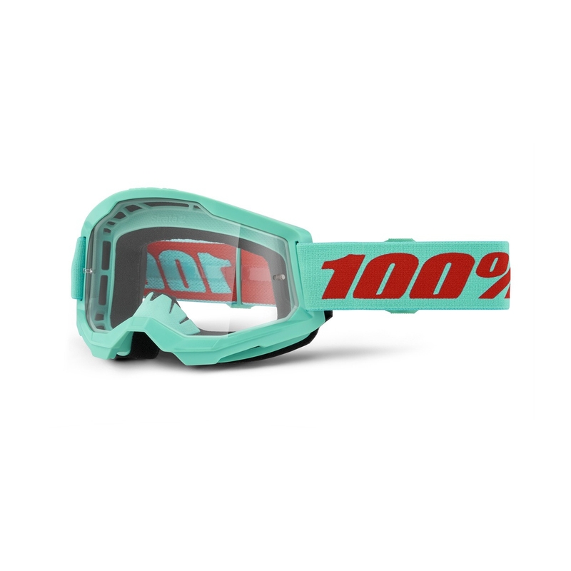 100% STRATA 2 New Maupiti motokrossz szemüveg (átlátszó plexi)