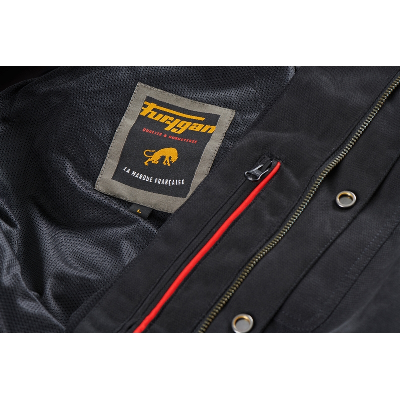 Furygan Marlon X Kevlar motoros kabát fekete