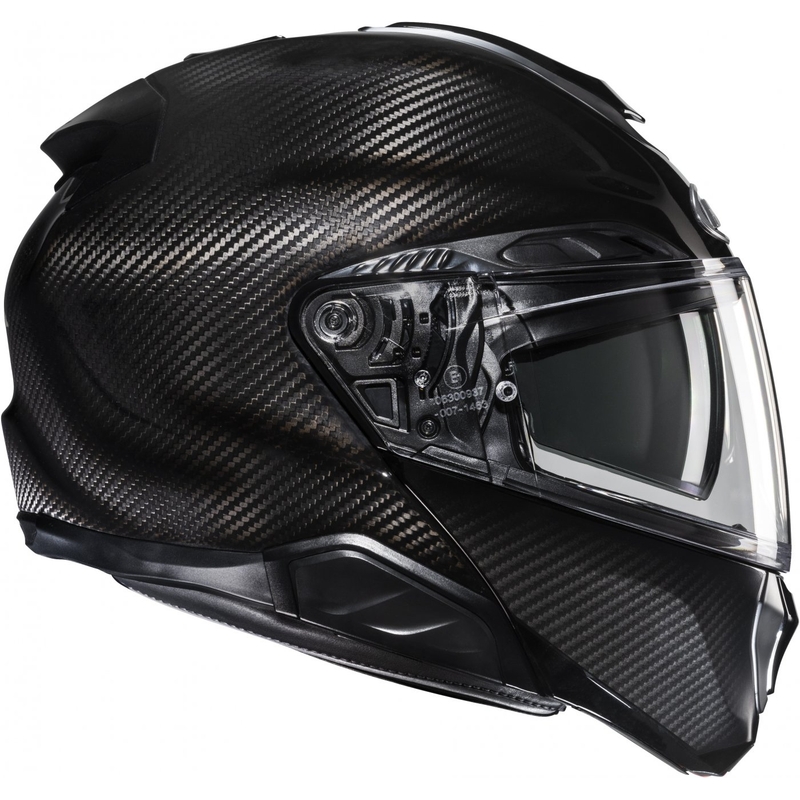 HJC RPHA 91 CARBON felnyitható motoros bukósisak fekete