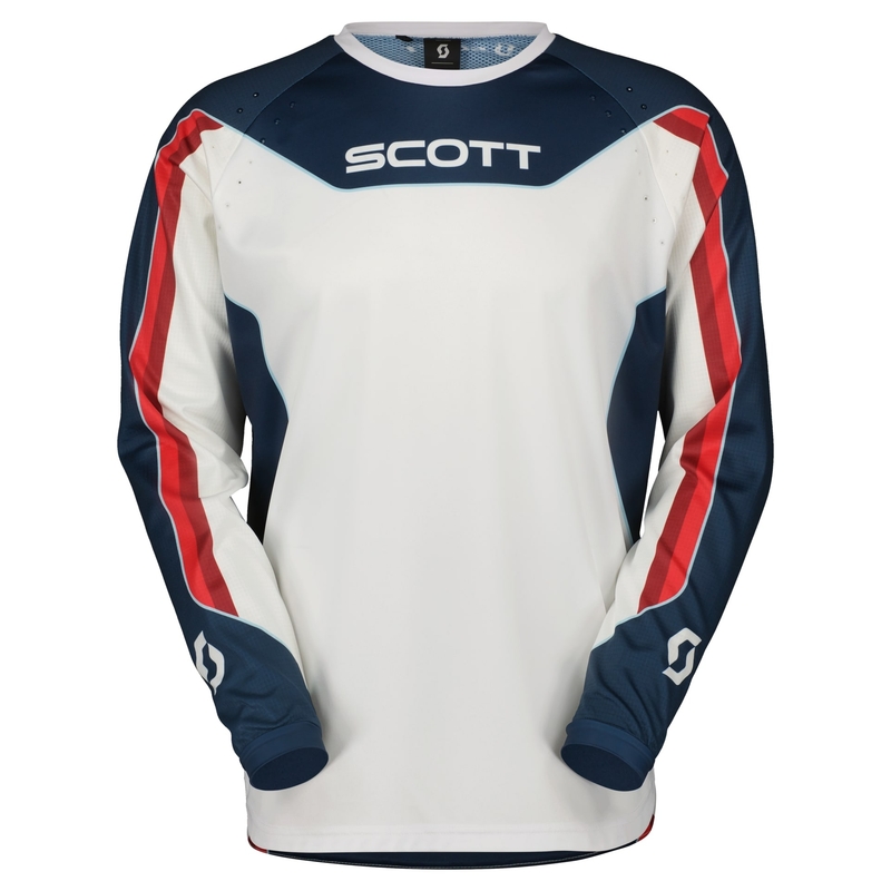 Scott EVO DIRT motokrossz mez piros-fehér