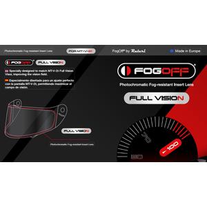 FOGOFF FOG010 párásodásgátló fólia MT-V-28 plexihez