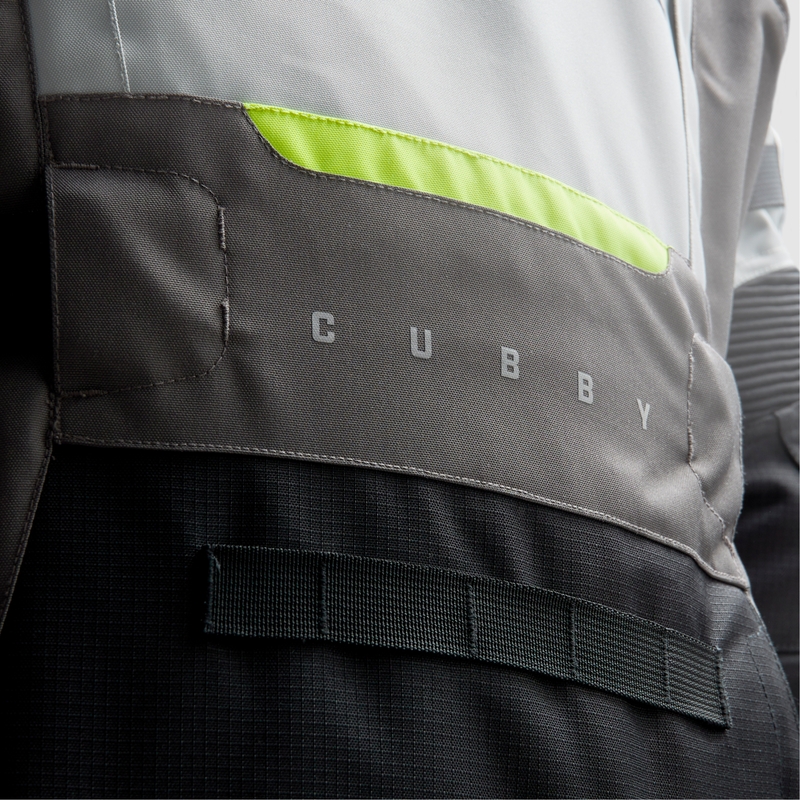 Rebelhorn Cubby V motoros kabát fekete-szürke-fluo sárga