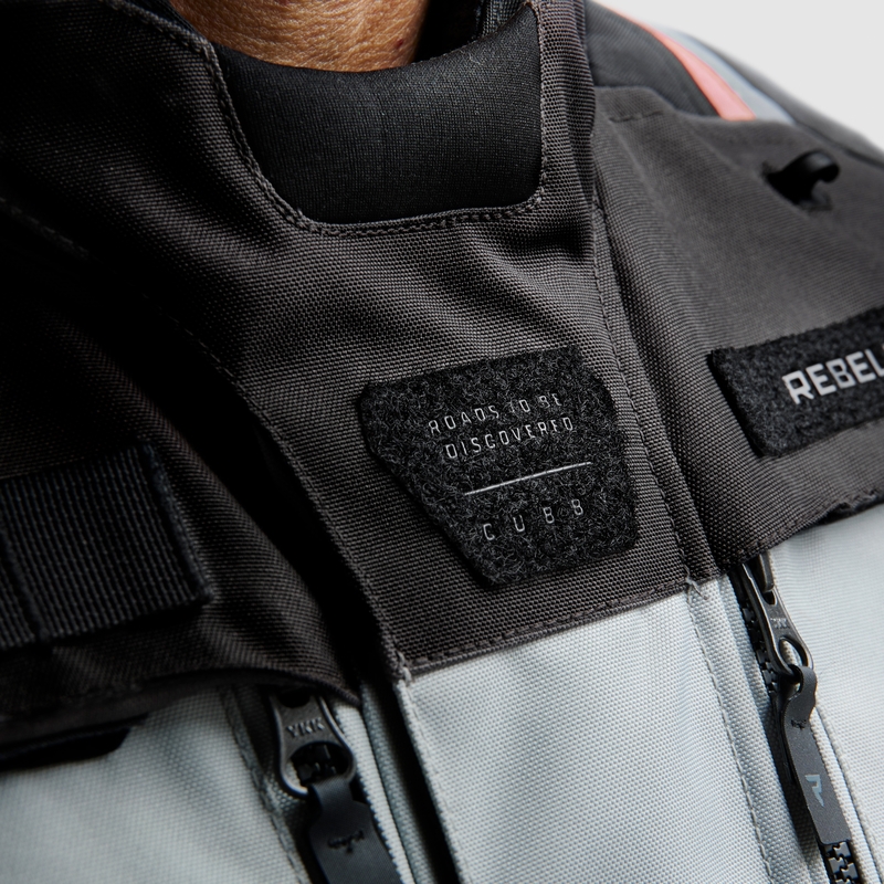 Rebelhorn Cubby V motoros kabát  kék-szürke-piros