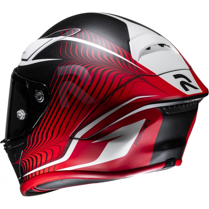 HJC RPHA 1 Lovis MC1SF zárt motoros bukósisak piros-fekete-fehér kiárusítás