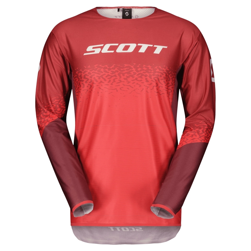 Scott PODIUM PRO motokrossz mez piros-szürke