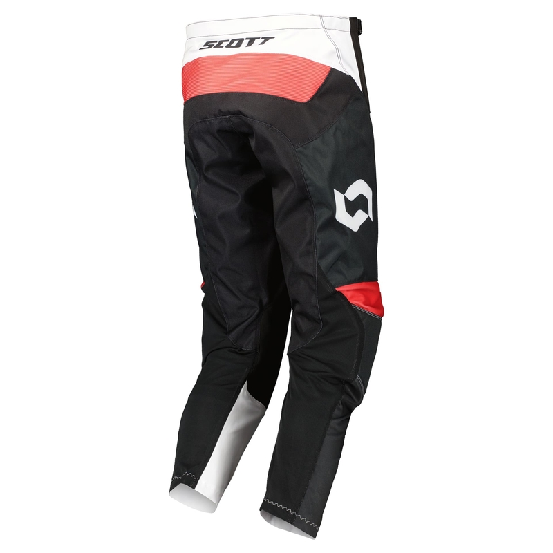 Scott EVO RACE motokrossz nadrág fehér-piros