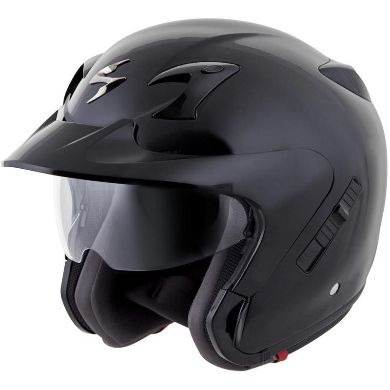 Motoros sisak Scorpion EXO-220 fekete matt kiárusítás