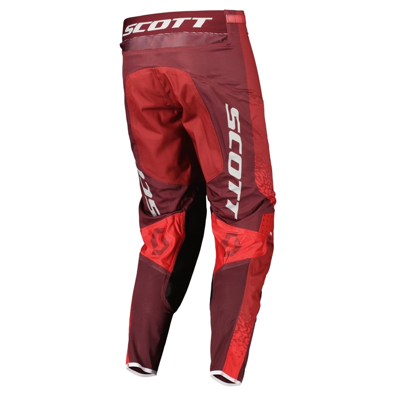 Scott PODIUM PRO motocross nadrág piros-szürke
