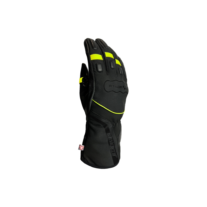 SEVENTY DEGREES SD-T7 motoros kesztyű fekete-fluo sárga
