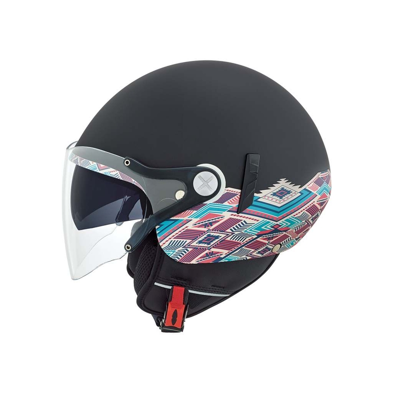 Nyitott sisak moto Nexx SX 60 Vision Írisz fekete matt akcióhoz kiárusítás